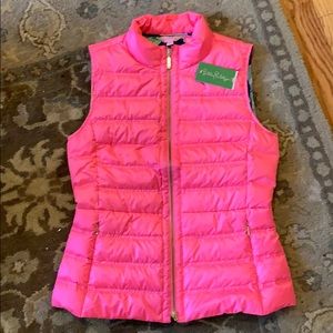 Lily Pulitzer pink vest NWT
